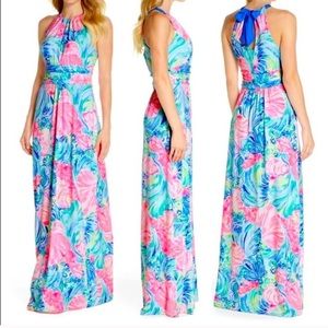 Lilly Pulitzer Beach Please Martina Maxi Dress XS